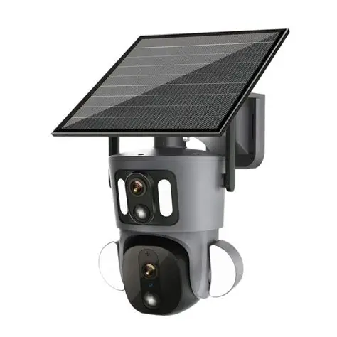 GZ sony dual lens solar PTZ camera