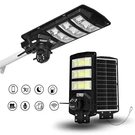 Solar light camera